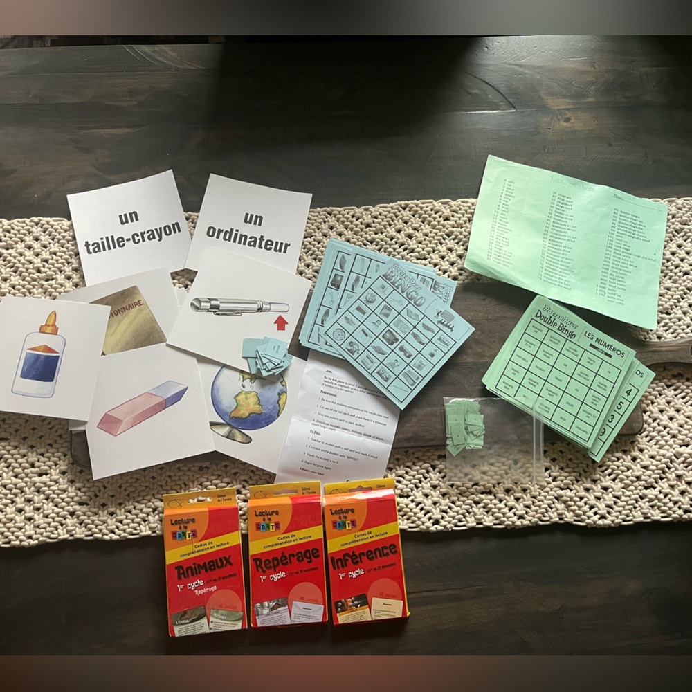 French Teacher Resources Bundle Like New - Picture 3 of 16
